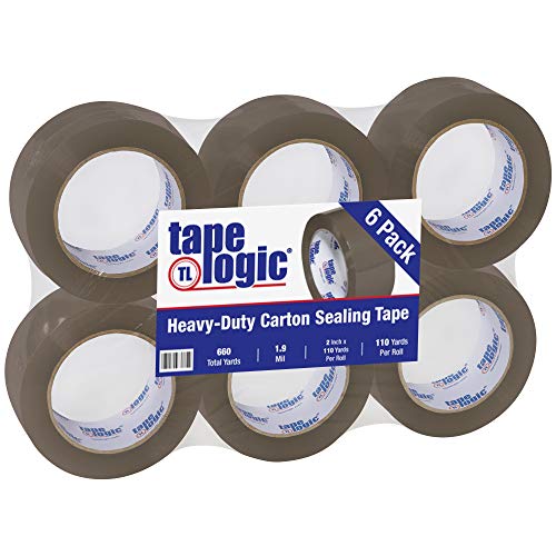 Tape Logic® 700 ekonomična traka, 1.9 Mil, 2 x 110 yds, Tan, 6 / Case