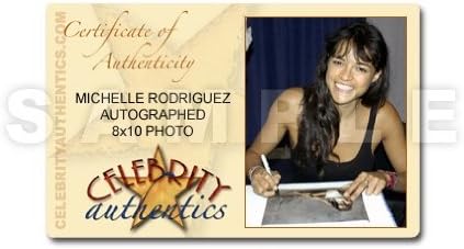 Michelle Rodriguez sa autogramom 8x10 Fresco Photo