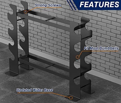 JX Fitness Butbbell stalak za stalak težina 2 slojna za kućnu teretanu Skladištenje Skladište