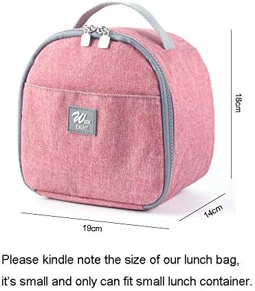 KEAIDUO mala torba za ručak za žene i muškarce Mini izolovana kutija za ručak prenosiva hladnjača