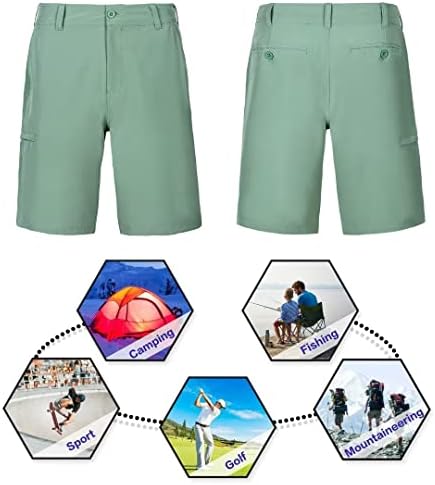 Aksit muškarci ravne kratke hlače MENS Classic-Fit Shorts za planinarenje na otvorenom kratkim