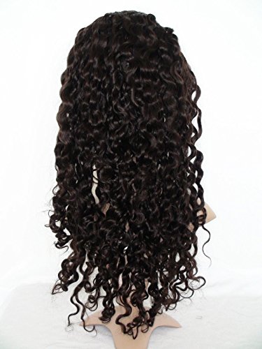 hairpr prednje čipkaste perike ljudska kosa za crne žene duboka indijska kosa Djevičanska Remy perika