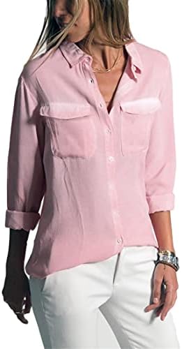 ANDONGNYWELL CASELL LEAL LEGEL Džepna majica Ženska habanje Ljetni multiboolijski vrhovi