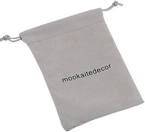 Mookaitedecor snop - 2 predmeta: Pakovanje od 10 kristala Oblik srca Crna lava Rock & Pack 15