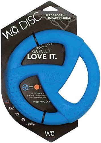 WO Igrajte disk brusnice izdržljive SAD dohvaćaju igračku za pse Frisbee