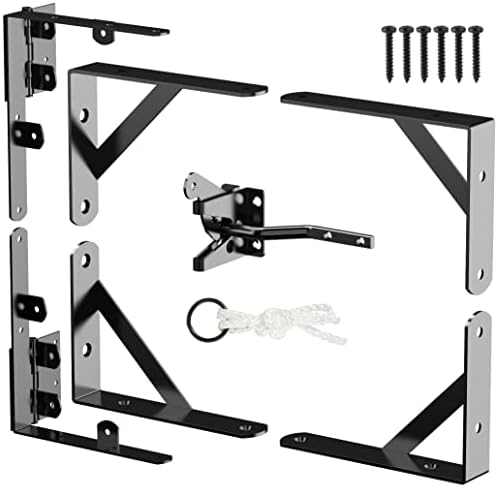 Delifox Anti sag Gate Kit Heavy Duty Fence Gate frame Kit Gate ugaoni nosač no sag fare Kit sa Samoblokirajućom