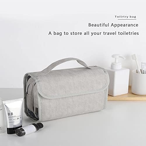 Zcywkj kozmetička torba Organizator za putovanja, 3 u 1 uklonjiva torba za šminkanje,putna