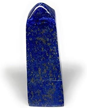 162.7g, 4.1 X1.3 X0.7 , prirodni lapis lazuli toranj točka Obelisks Izlječenje iz Afganistana, kolekcionarskih,