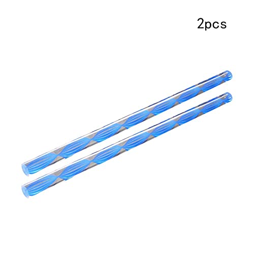 Heyiarbeit 2kom 9.84 akril Twisted Rod 0.47 prečnik jasno čvrste plastike PMMA Bar Stick standardna tolerancija