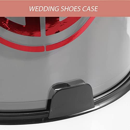Kutije za cipele Cabilock Clear Plastični poklopac za mladoženje 1 Postavite vjenčane cipele CASE High Heel kolekcija