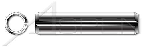 M8 x 90mm, ISO 8752, Metrički, Prorezne opružne igle, teške uslove rada, AISI 301 Nerđajući čelik