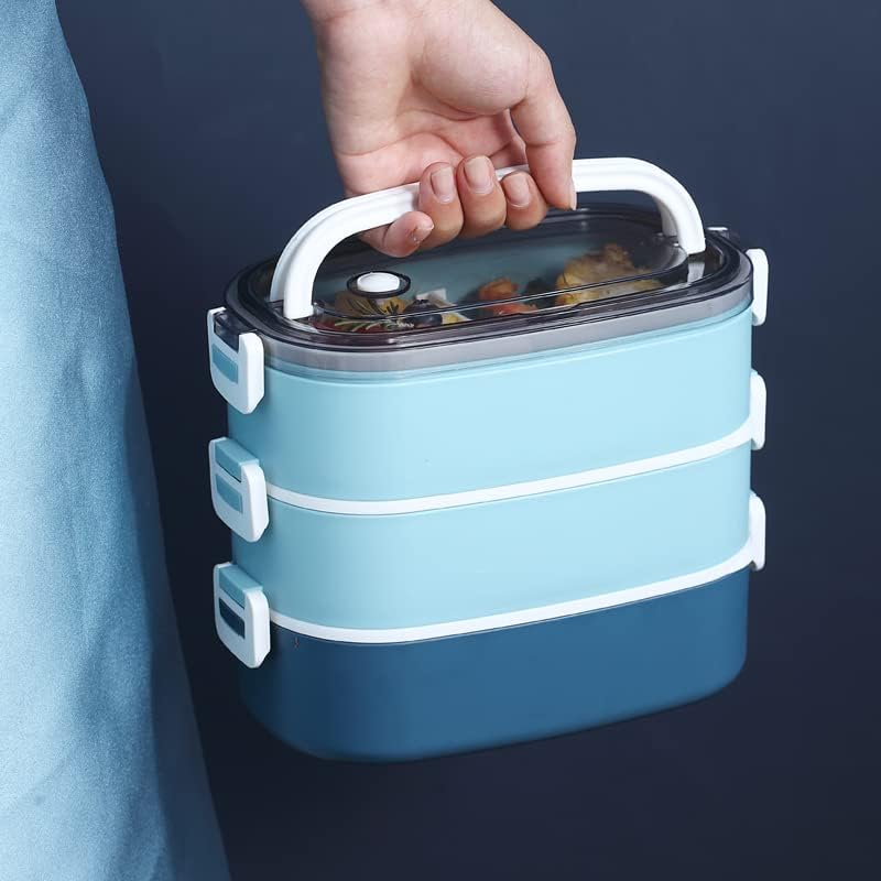 Hejehdg Bento kutija za ručak sa izoliranom vrećnom kašikom, spremnik za hranu od nehrđajućeg