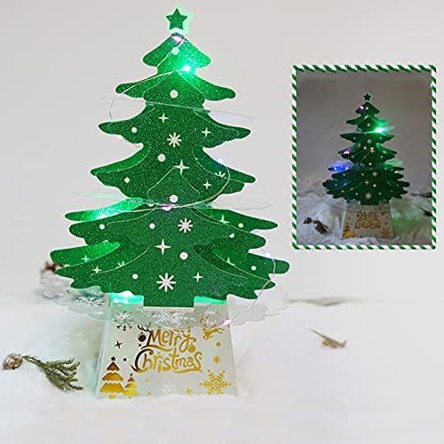 Xios božićni ukras 2022 ukrasi stablo mini ukrasi sa svjetlima Božićne stablo Desktop Božićni božićni