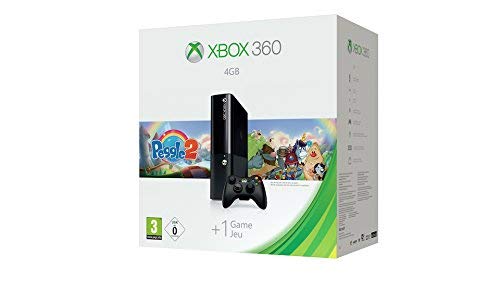 Xbox 360 4GB sistemska konzola sa PEGGLE 2 snopom