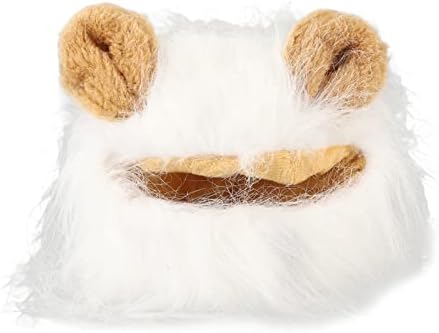 Cat Mane Wig Headwear Mekano uši debelo obožavajuće lepršave mačka za mačka za odrasle za zabavu