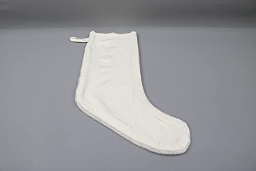 Sarikaya Jastuk Božićne čarape, bež čarape, konoplje božićne čarape, kilim čarapa, čarapa Santa