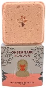Himalayan ružičasta sol magnezijum Onsen kupatila Fizz Cube - 4.8Oz - ručno izrađen u malim serijama