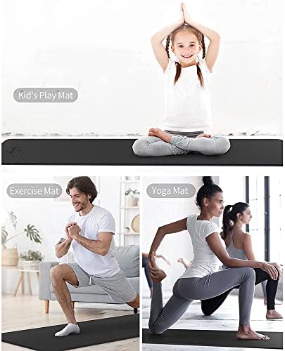 Yfbhwyf prostirka za jogu - Ultra upijajuća prostirka za vježbanje - neklizajuća prostirka