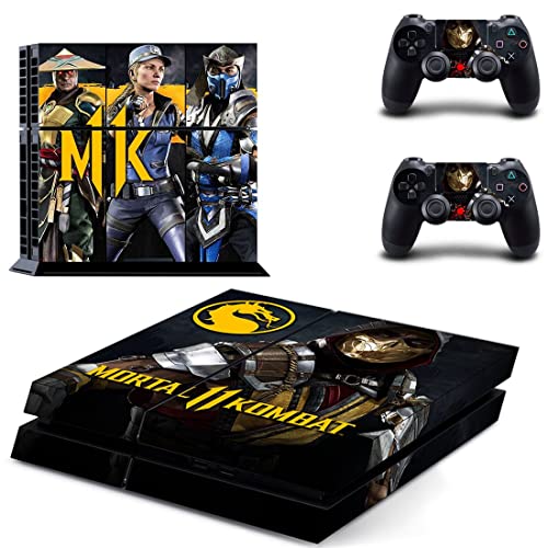 Za PS5 digitalnu igru Ninja Mortal Best War Kombat X PS4 ili PS5 skin naljepnica za PlayStation 4 ili 5 konzolu i kontrolere naljepnica Vinyl DUC-1641