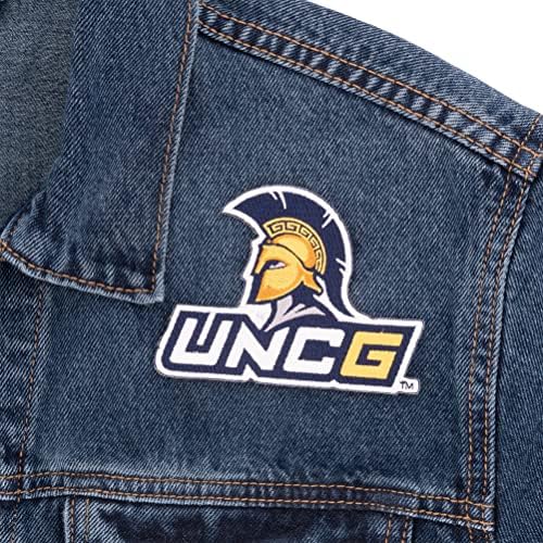 Univerzitet u Sjevernoj Karolini Greensboro Patch Spartans izvezeni zakrpe Applique Sew ili gvožđe na vrećicu jakne Blazer