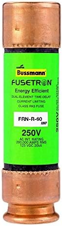 Busmann BP / FRN-R-60 60 AMP Fusetron Dual element Vrijeme odlaganja Trenutno ograničavajuće klase