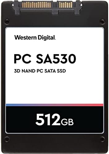 Western Digital PC SA530 512 GB SSD uređaj - 2.5 Interna - SATA [SATA / 600]