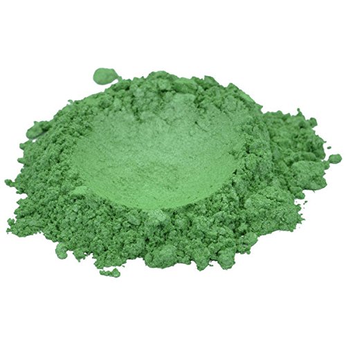 Premium 1 oz Soft Green Mica Pigment Prah Tekući zlatni sapun Kozmetičke svijeće Nail Art Craft Polish Shadows