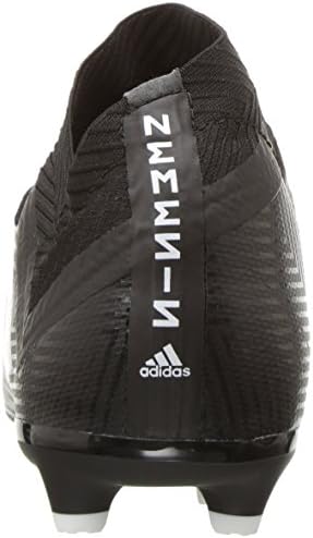 Adidas Unisex-Kid's Nemeziz 18.3 Firm prizemne nogometne cipele, crna / crna / bijela, 1,5 m Little Kid