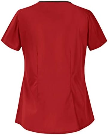 Žene plus veličine, ženski srčani grafički T majica Cap rukav majice Crewmeck Boho Tunike