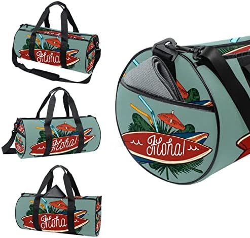 Mamacool Aloha surfing Tropical Print Duffel torba za nošenje preko ramena platnena putna