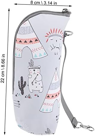 Kisangel putni dodaci za putni dodaci 4pcs hranjenje mlijeka izolirane torbe prijenosne putne toplinske boce