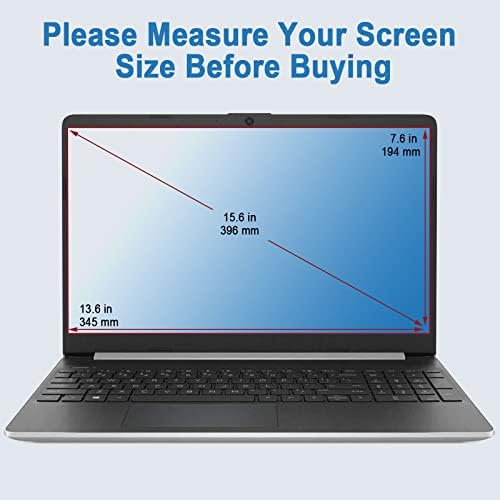 15,6 inčni HD Crystal Clear zaslon za HP laptop 15.6 / HP Paviljon 15.6 / HP ENVY X360 15.6 / Probook 15.6 / EliteBook 15.6 / Omen 15.6, Protiv ogrebotina Protiv prsta 15,6 inča zaštitnik laptona