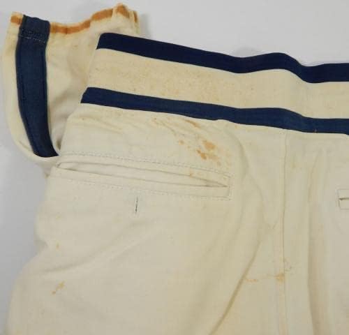 1984 Houston Astros Enos Cabell # 23 Igra Polovne bijele hlače 31-27 DP25286 - Igra Polovne MLB hlače