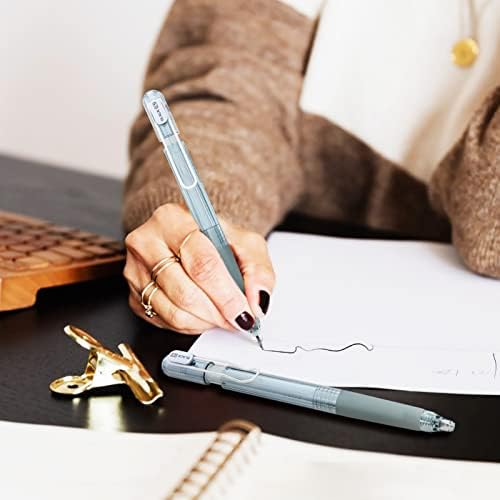 Nuobesty 3pcs gel olovka Fine tačke uvlačeći gel valjkastim olovkama sa udobnim pripadom za glatko pisanje plave boje