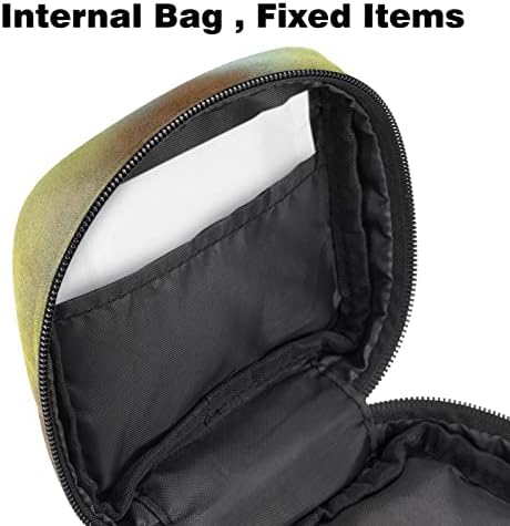 ORYUEKAN torba za odlaganje higijenskih uložaka, prenosive torbe za menstrualne jastučiće za višekratnu upotrebu, torbica za odlaganje tampona za žene djevojčice, kamuflažni apstraktni uzorak