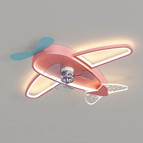 Baicaolian Nova moderna dječja soba Nevidljivi ventilatorski svijetli kreativni avion Jednostavan stropni ventilator