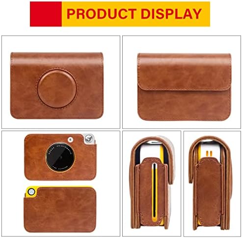 MUZIRI KINOKOO Kodak Printomatic Case-PU kožna zaštitna futrola kompatibilna za Kodak Printomatic