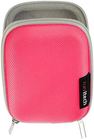 Navitech Pink vodootporna torbica za sočiva kamere kompatibilna sa Nikon Af NIKKOR f/1.4 D