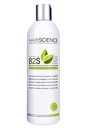 Hair Science Formula 82s / šampon za gubitak kose i regenerator sa DHT blokatorom: Saw Palmetto + Biotin, Panthenol, Vitamin A, Phytokeratine & aminokiseline | za muškarce i žene