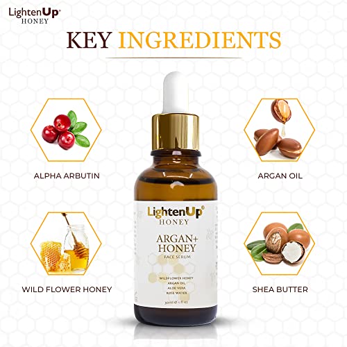 LightenUp med, Serum za posvjetljivanje kože – 1 fl oz / 30ml-Serum protiv starenja, formulisan da izblijedi