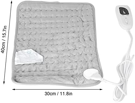 Električna jastučica za grejanje, 6 temperaturnog režima Mekani materijal Mala stražnja struka noga za grijanje Inteligentni vremenski brži zagrijavanje električne prekrivače
