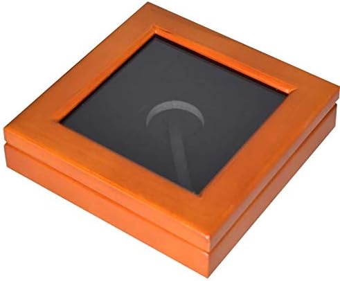 Kutija za zaštitu za jednu malu kapsulu Glass gornji plan kedra