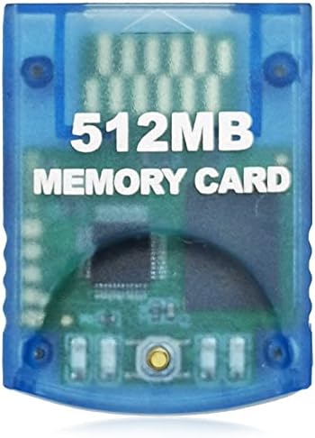 Hyamass 512MB High Speed Gamecube Storage Save Game memorijska kartica kompatibilna za Nintendo Gamecube & amp; Wii kompleti dodatne opreme za konzolu - plava