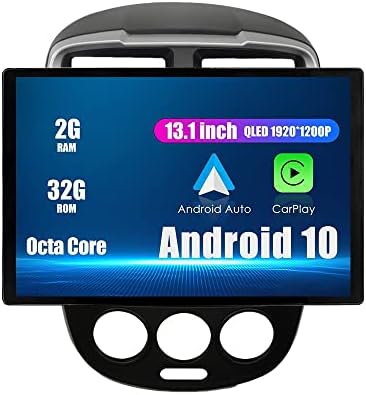 WoStoke 13.1 Android radio Carplay i Android Auto Autoradio navigacijski navigacijski stereo multimedijski igrač GPS dodirnog ekrana RDS DSP BT WiFi Glasovni zamena za proton Exora 2009-2021, ako je primenljivo