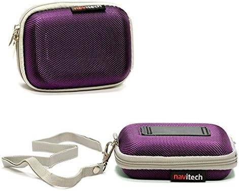 Navitech ljubičasta tvrda zaštitna torbica za sat/narukvicu kompatibilna sa Timex ženskim T5k784