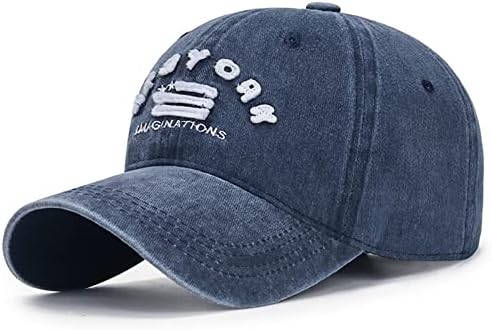 Bejzbol kape za muškarce Žene Lagane zaštite od sunca Visor Baseball Hat oprao vintage vezene hip hop snapback