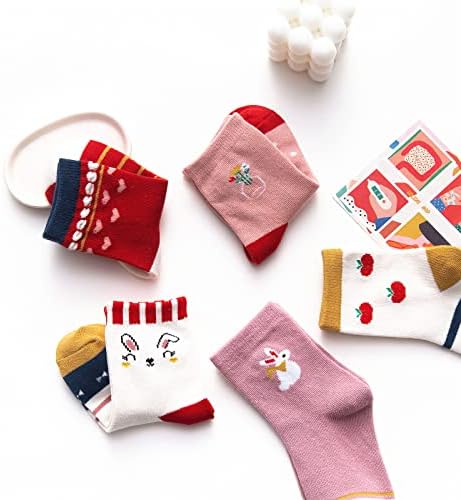 Kaishioxinxin Djevojke Socks pamučna životinja slatke smiješne dječje čarape Toddler čarape za gležnjeve