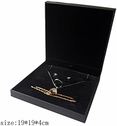 XWWDP kutija za nakit putna biserna ogrlica poklon kutije za ladice za vjenčane minđuše prsten pakovanje