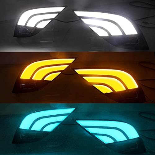 Dnevna svjetla za Toyota Camry 2018 2019 2020 zamjena svjetla za maglu Tri boje DRL sa LED žaruljom za Camry