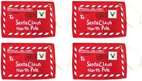 Doitool Božić poslastica torba, 15kom Candy torbe viseća tkanina Santa Claus koverte Božić Tree